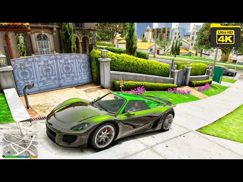 Grand Theft Auto V Ultra Super Cars 4K [2160p] Real Life graphics