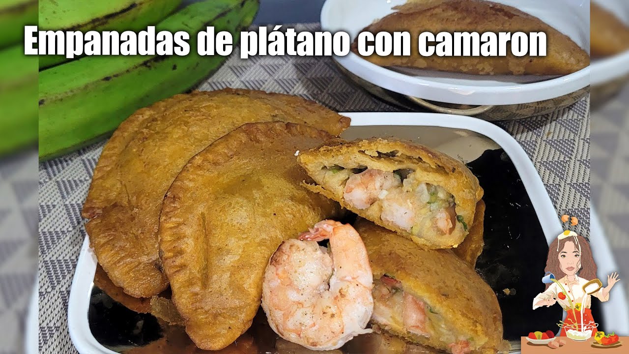 Green Plantain Empanadas with Shrimp 🥟🦐🇪🇨