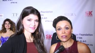 Sandra Santiago exclusive interview at Arpa Film Festival 2015 video