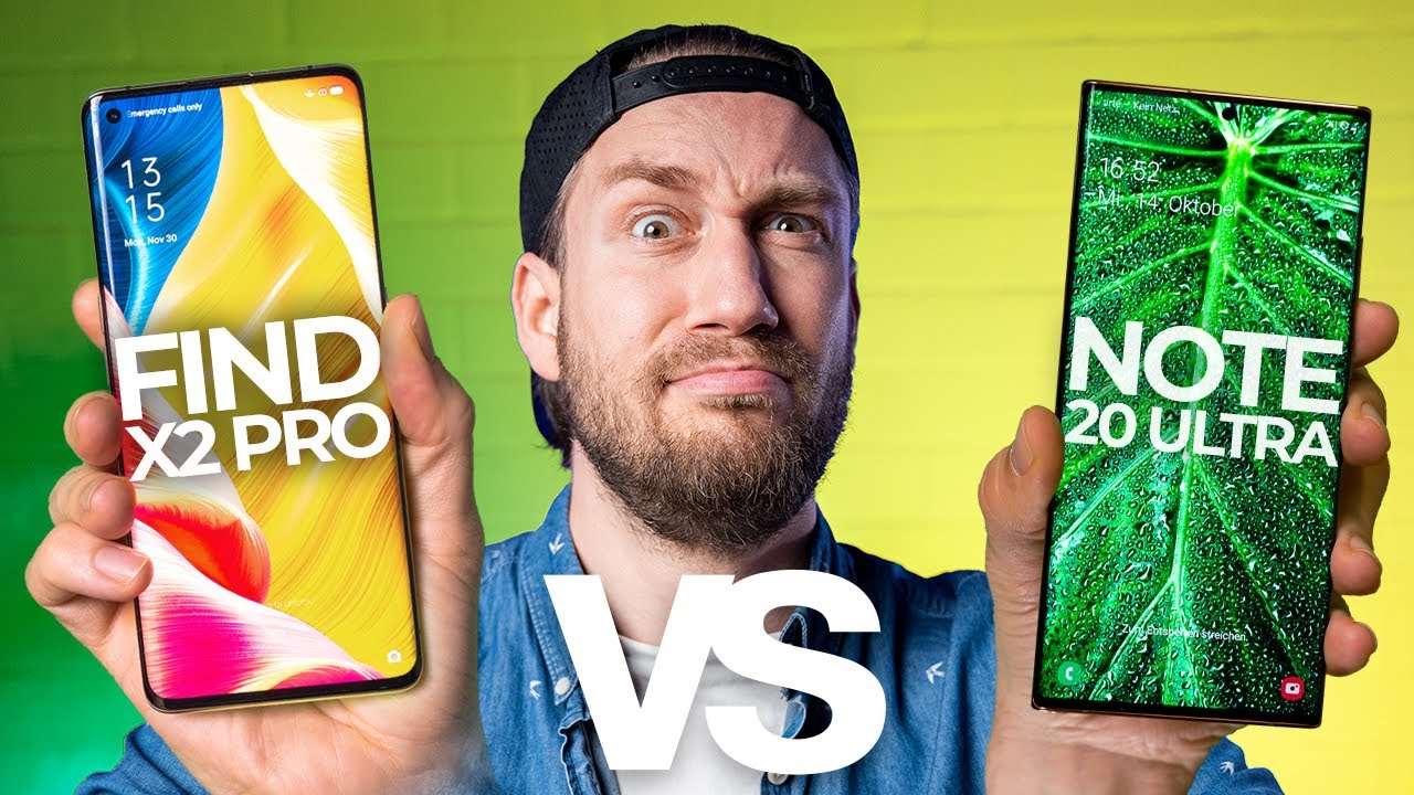 Oppo Find X2 Pro vs Galaxy Note 20 Ultra | VERSUS