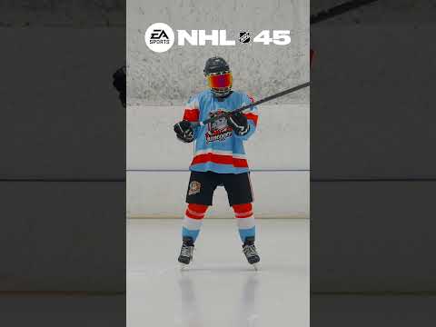 Create a player in NHL 45 😂