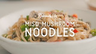 Miso Mushroom Coconut Noodles | Deliciously Ella | Vegan & Gluten Free