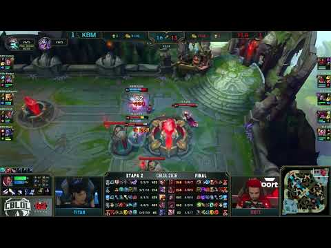 TITAN amassando o BrTT na Final 2018