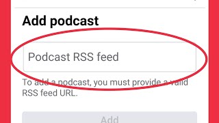 Facebook Page | How To add podcasts RSS feed URL