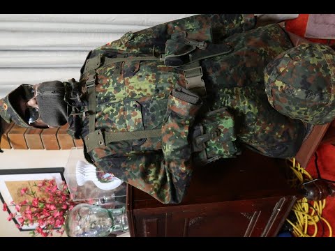 German Army Mid 90's Kit  Belt Carrying System 95 "Koppeltragesystem 95"