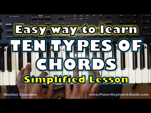 Ten Types Of Piano Chords That You Should Know And How To Form Them