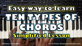 Ten Types Of Piano Chords That You Should Know And How To Form Them