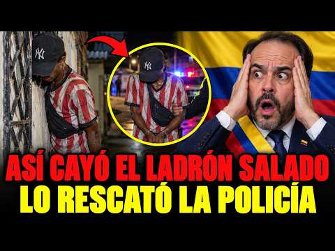 Se creía el ladrón más ÁGIL… hasta que se quedó ATASCADO en una reja: así cayó el ladrón de El Banco