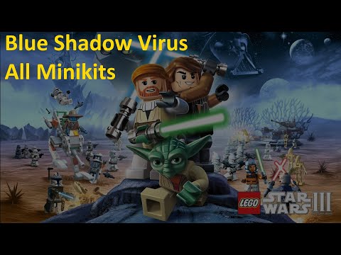 LEGO Star Wars III: The Clone Wars - Blue Shadow Virus - All Minikits 100% Walkthrough