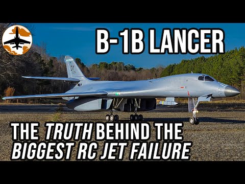 STUNNING RC Jet... With Unfortunate Issues | XFly B-1B Lancer Twin 70mm Review