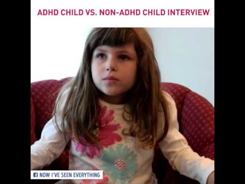 ADHD Child vs non ADHD CHILD Interviews