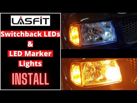 How to replace turn signal bulbs and marker lights | 2001-11 Ford Ranger  | *Lasfit switchback LEDs*