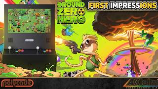 Ground Zero Hero Gameplay & First Impressions PC Polycade, A $10 Bullet Heaven Action Roguelite!