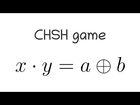 The CHSH game