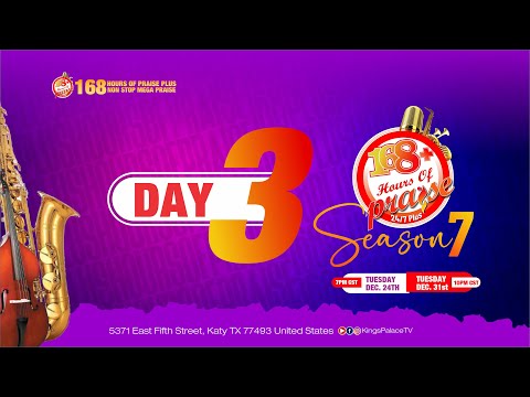 168 HOURS OF NONSTOP MEGA PRAISE PLUS || RCCG KING’S PALACE