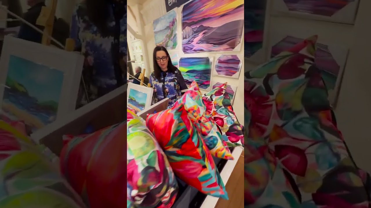 Emma Higgins Art at Ballymaloe Craft Fair