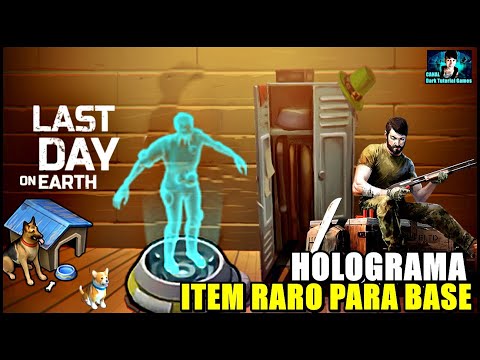 ●COMO CONSEGUIR O HOLOGRAMA! ITEM RARO PARA A BASE 👁 Last Day On Earth
