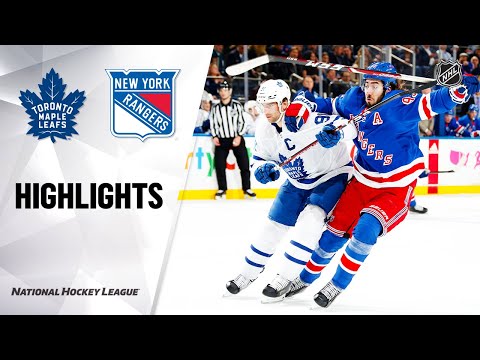 NHL Highlights | Maple Leafs @ Rangers 2/5/20