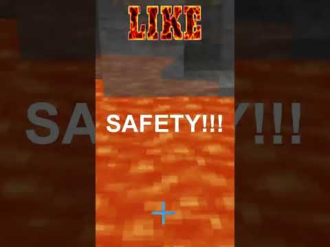 Unbelievable Escape from Death! Minecraft #shorts