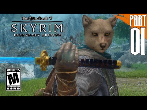 【SKYRIM 200+ MODS】Lilmothiit Gameplay Part 1