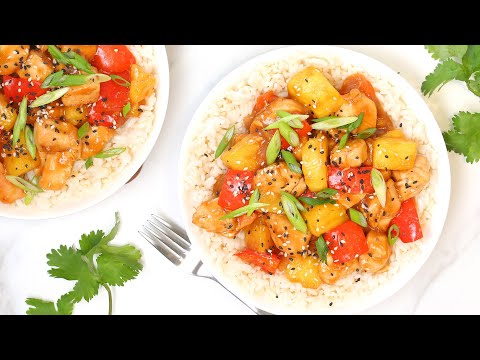 Pineapple Chicken Recipe | Quick + Easy Weeknight Dinner Idea