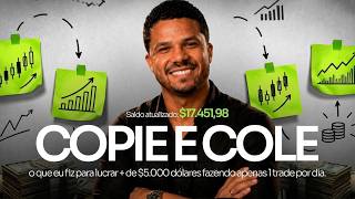 Eu Tive que Vencer o meu Emocional para sair Positivo essa Semana -  desafio $12.000 aos $120.000
