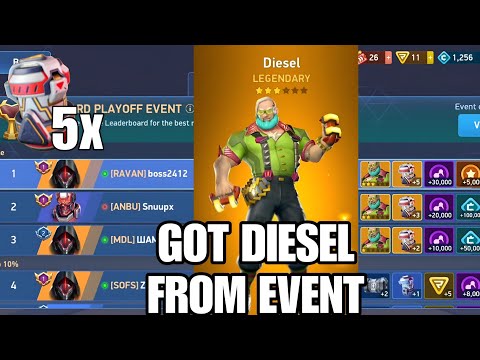 Collecting new pilot DIESEL | HELMUT | MECH ARENA