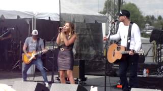 Chase Rice &amp; Macy Maloy - Ride - Live - Arlington, TX