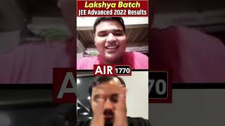 Goal Pura Karna Important Nahi Hai.. || JEE Advanced Results 2022 || Lakshya Batch Physics Wallah