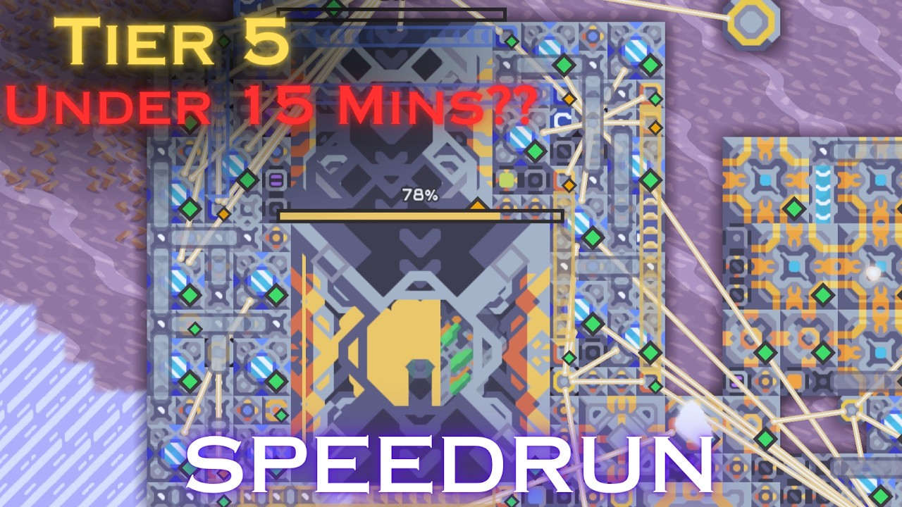 Speedrunning a Tier 5 Unit in Mindustry | Insane Rush