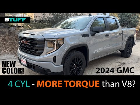 I tried the 2024 TurboMax 4-Cylinder GMC. 🔥Surpasses the 5.3 V8 in Torque!🔥 Is it enough?