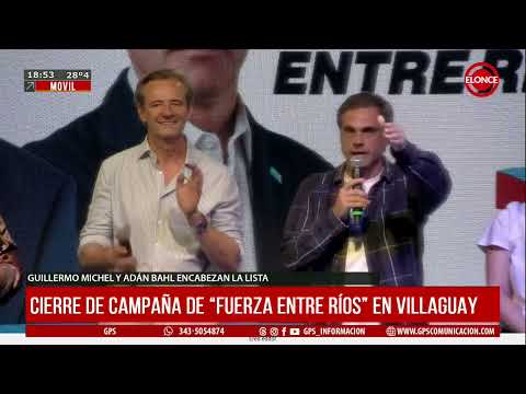 Cierre de campaña de "FUERZA ENTRE RIOS" lista 501 en Villaguay