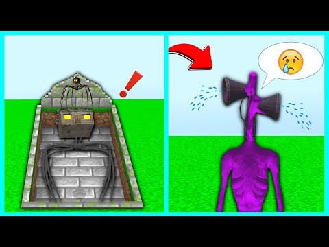 KORKUNÇ EV ÖLÜYOR KIZ SİREN KAFA AĞLIYOR! 😭 - Minecraft