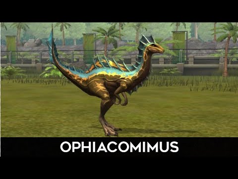 OPHIACOMIMUS MAX LEVEL 40 - Jurassic world the game (EP - 19)
