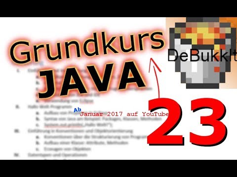 JAVA Grundkurs #23 - Puffer [Tutorial]