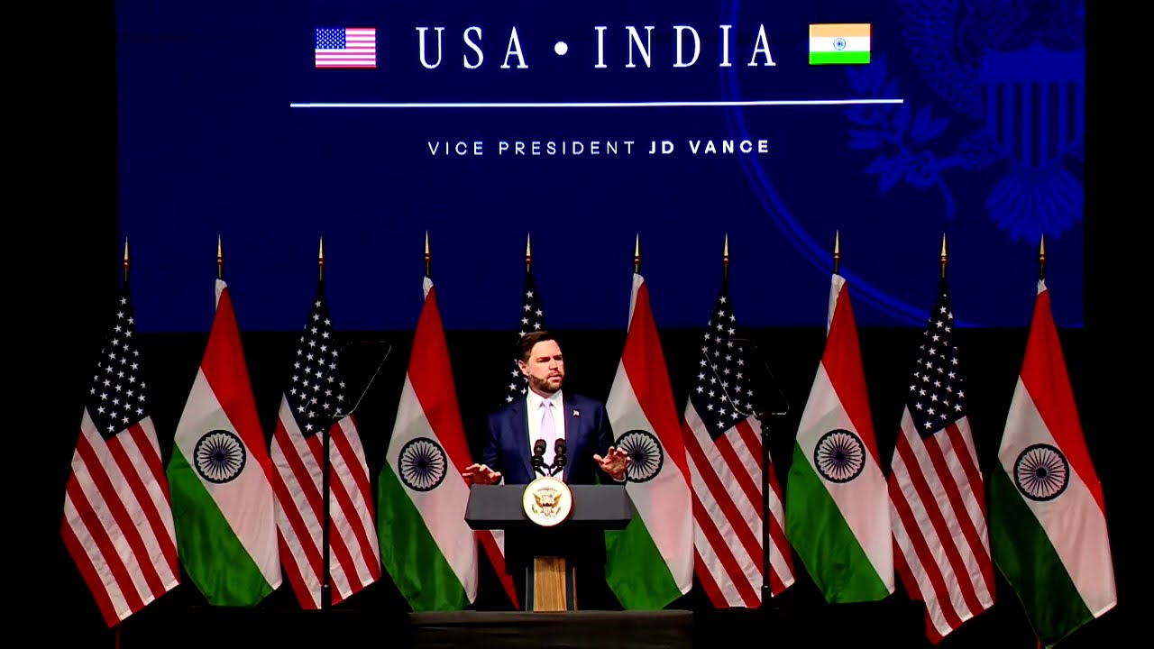 Vice President JD Vance Delivers Remarks on the U.S. and India's Shared Priorities