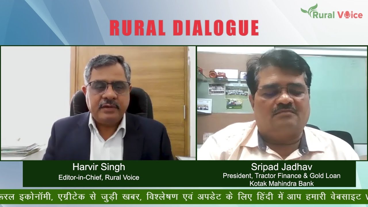 ट्रैक्टर बिक्री पर मानसून के असर के बावजूद कोटक महिंद्रा बैंक की क्रेडिट ग्रोथ अच्छीः श्रीपद जाधव