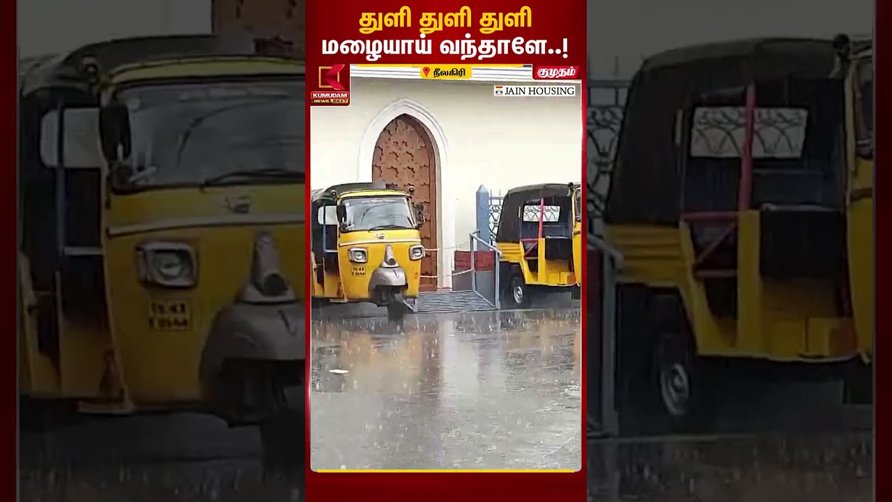 ஊட்டி மலையை குளிர்வித்த மழை.. பொது மக்கள் மகிழ்ச்சி | Kumudam News