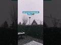 First Snow Of The Year 2023 ️ Short Snow Winter Wintertime Snowfall Snowflakes Shorts Fyp