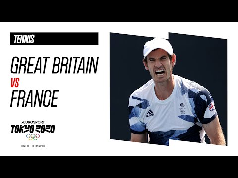 Andy Murray & Joe Salisbury vs Nicolas Mahut & Pierre-Hugues Herbert | Tennis | Tokyo 2020 Olympics