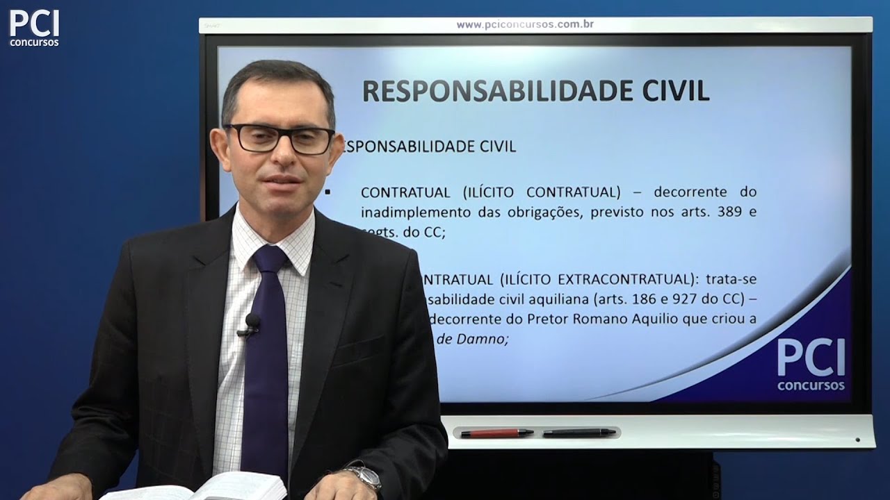 Aula 38 - Responsabilidade Civil - Contratual e Extracontratual