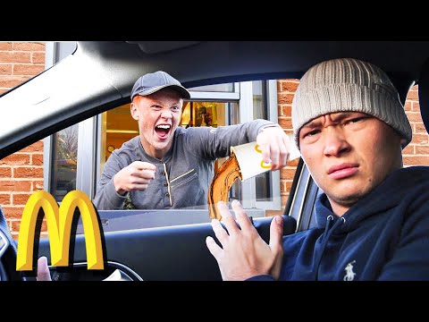 TYPES OF PEOPLE AT MCDONALDS DRIVE THRU