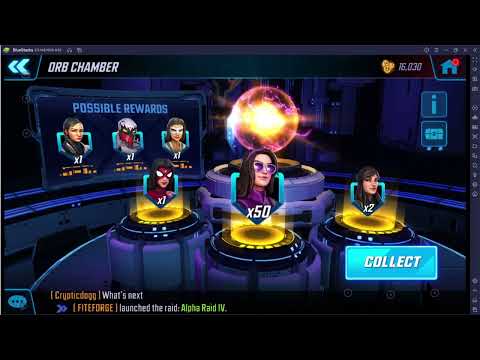 opening of 12 mega orbs