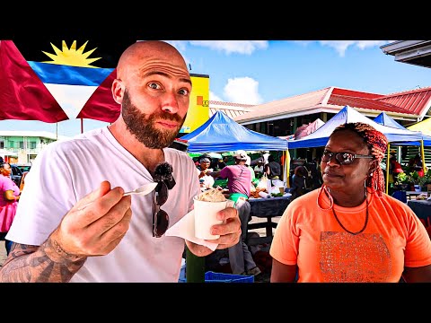Antigua & Barbuda’s Best Market Food Tour In St. John’s!!