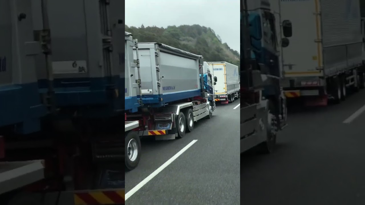 怖すぎる…後ろピッタリ #shorts #あたおか #事故 #免許 #警察 #高速道路 #車間距離 #トラック #違反 #マナー