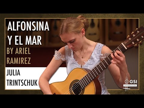 Julia Trintschuk plays "Alfonsina Y El Mar" by Ariel Ramirez (arr. Clerch) on a 2024 Ariel Ameijenda