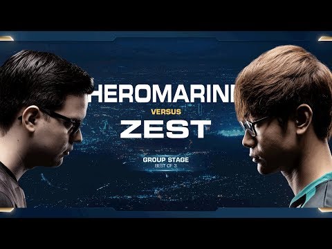 HeroMarine vs Zest TvP - Group B - 2018 WCS Global Finals - StarCraft II