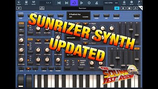 Video thumbnail for SUNRIZER Synth by BeepStreet - Excellent New Update 2024 - Tutorial & demo for the iPad by The Sound Test Room