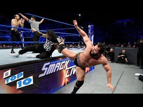 Top 10 SmackDown LIVE moments: WWE Top 10, December 12, 2017