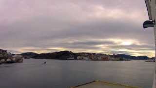 preview picture of video 'En grå dag på havna i Kristiansund - timelapse - HD-1080p'